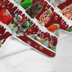 Keeshond fleece blanket, product image 4
