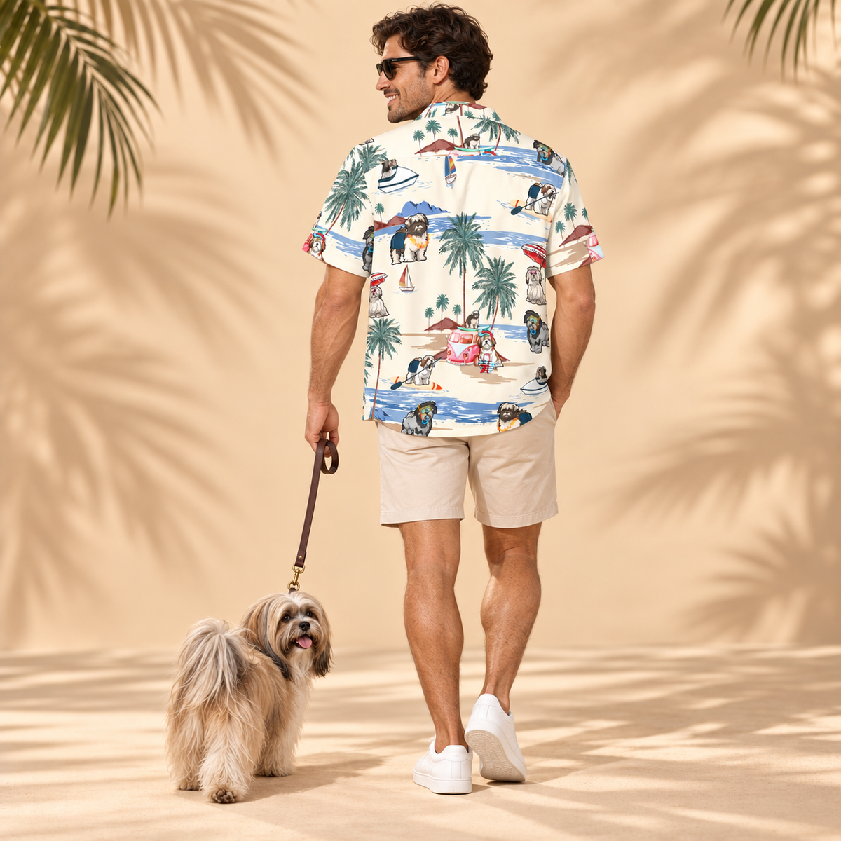 Lhasa Apso Hawaiian Shirt