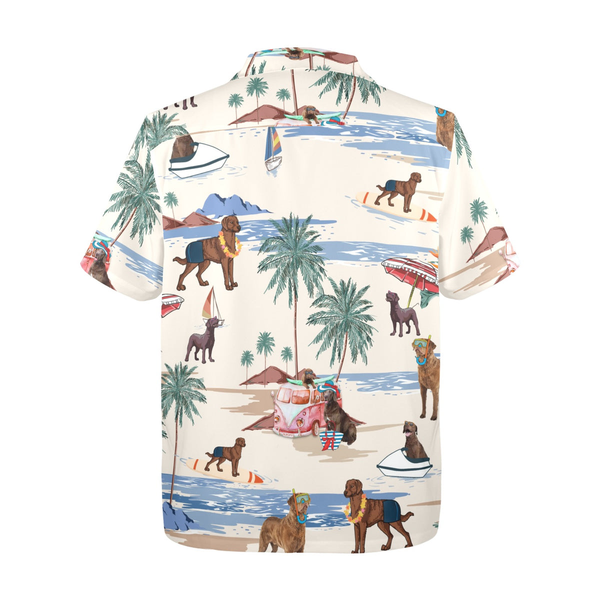 Cabana Club Chesapeake Bay Retriever Hawaiian shirt