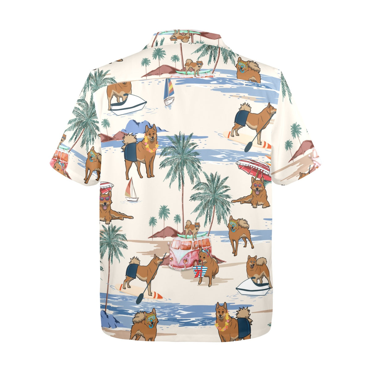 Finnish Spitz Hawaiian Shirt