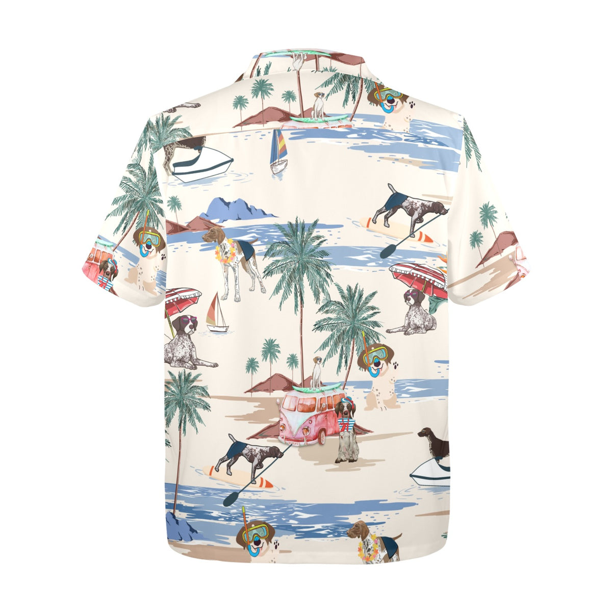 Tropical German Shorthaired Pointer shirt for dog lovers