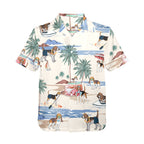 Tropical English Foxhound shirt for dog owners