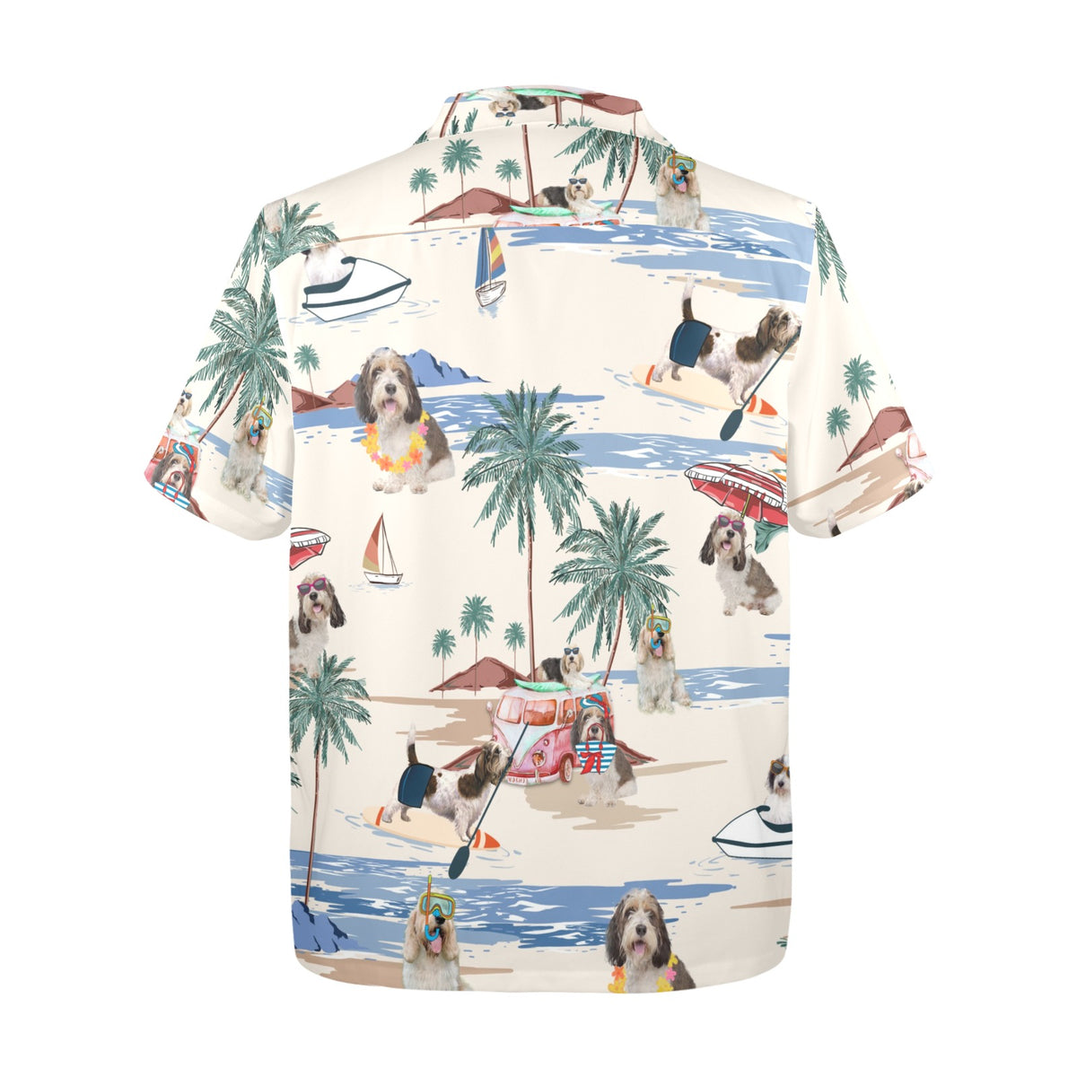 Petit Basset Griffon Vendeen Hawaiian Shirt