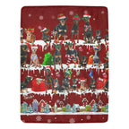 Miniature Pinscher fleece blanket, product image 1
