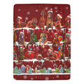Irish Setter fleece blanket, product image 1
