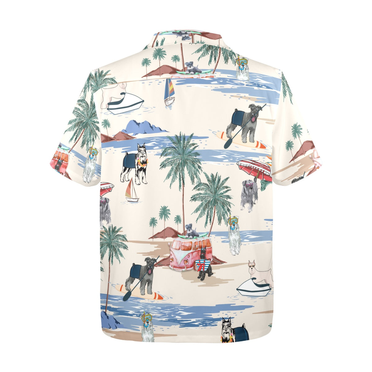 Cabana Club Miniature Schnauzer Hawaiian shirt