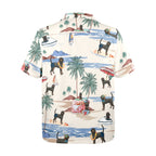 Black and Tan Coonhound Hawaiian Shirt