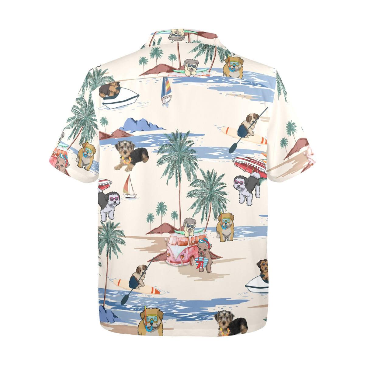 Morkie Hawaiian Shirt