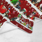 Greater Swiss Mountain Dog fleece blanket, product image 4