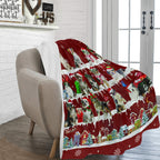 Australian Shepherd dog breed fleece blanket, product image 2 of 4