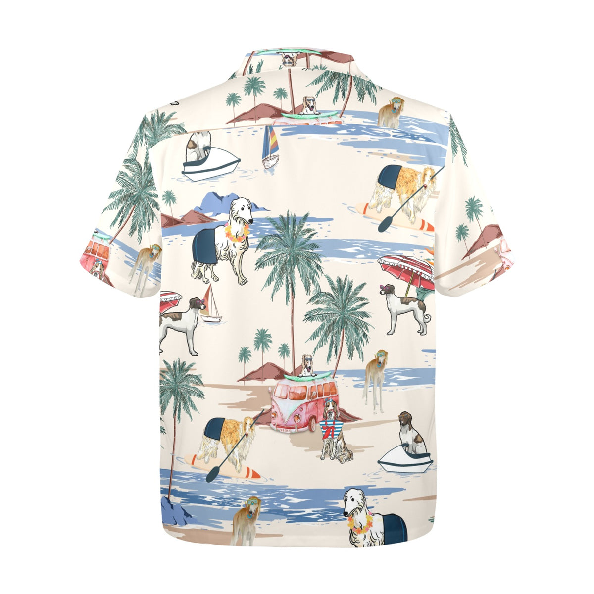 Borzoi Hawaiian Shirt