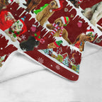 Labradoodle fleece blanket, product image 4