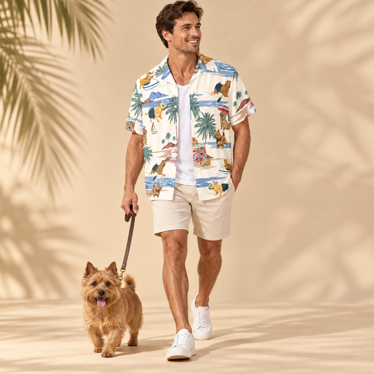 Norwich Terrier Hawaiian Shirt