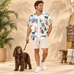 Field Spaniel Hawaiian Shirt