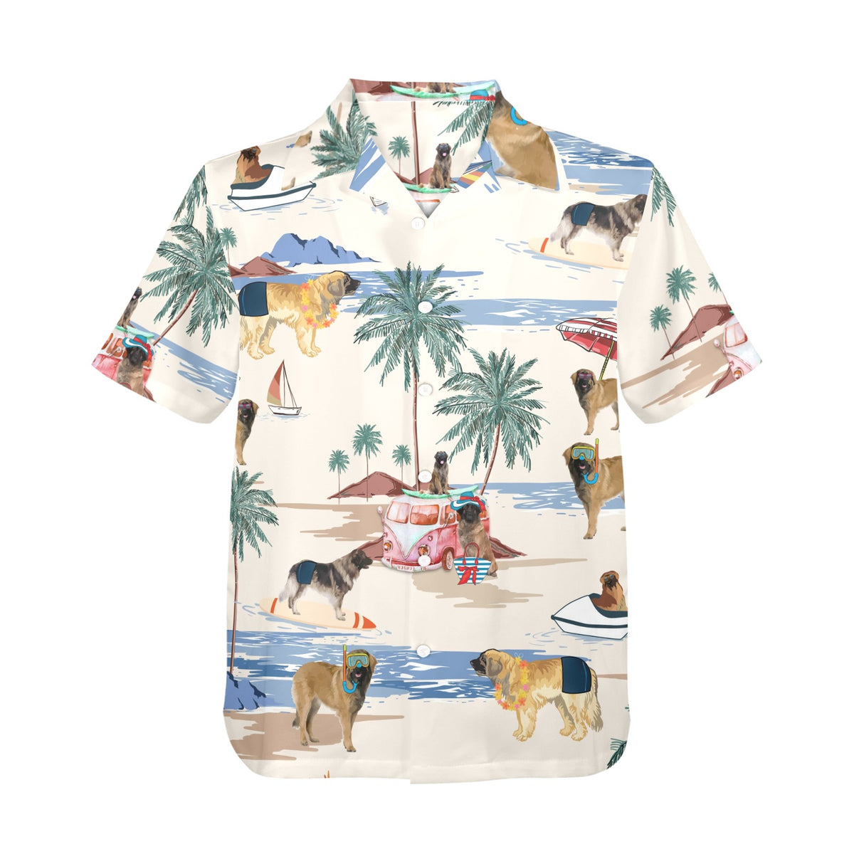 Tropical Leonberger shirt for dog owners