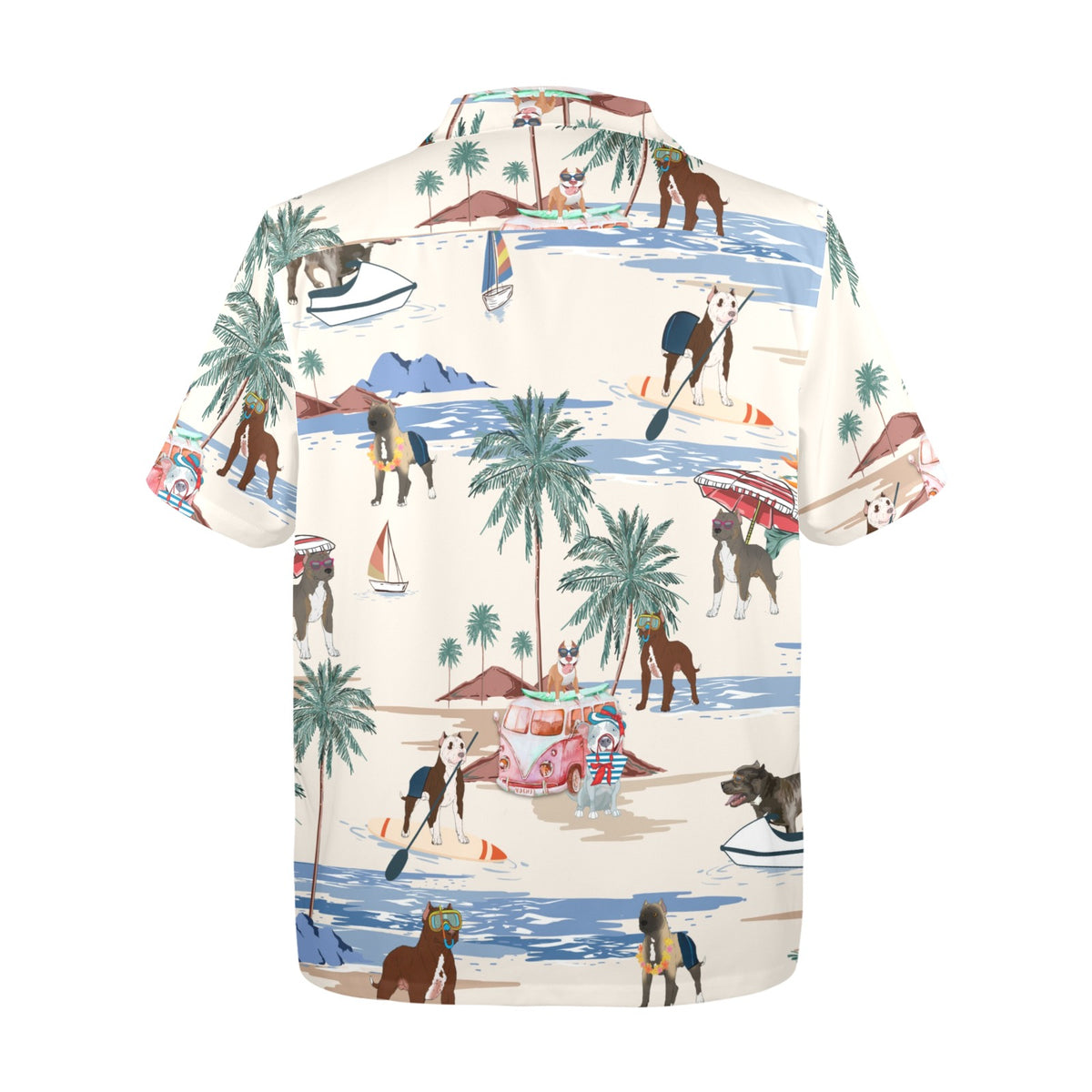Cabana Club American Pit Bull Terrier Hawaiian shirt