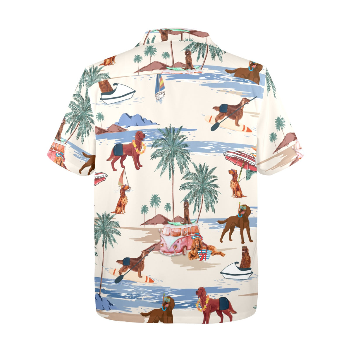 Cabana Club Irish Setter Hawaiian shirt