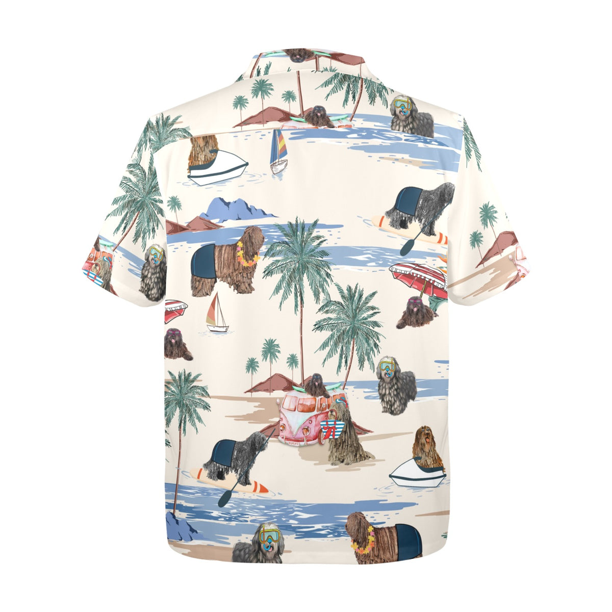 Bergamasco Shepherd Hawaiian Shirt