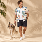 Saluki Hawaiian Shirt