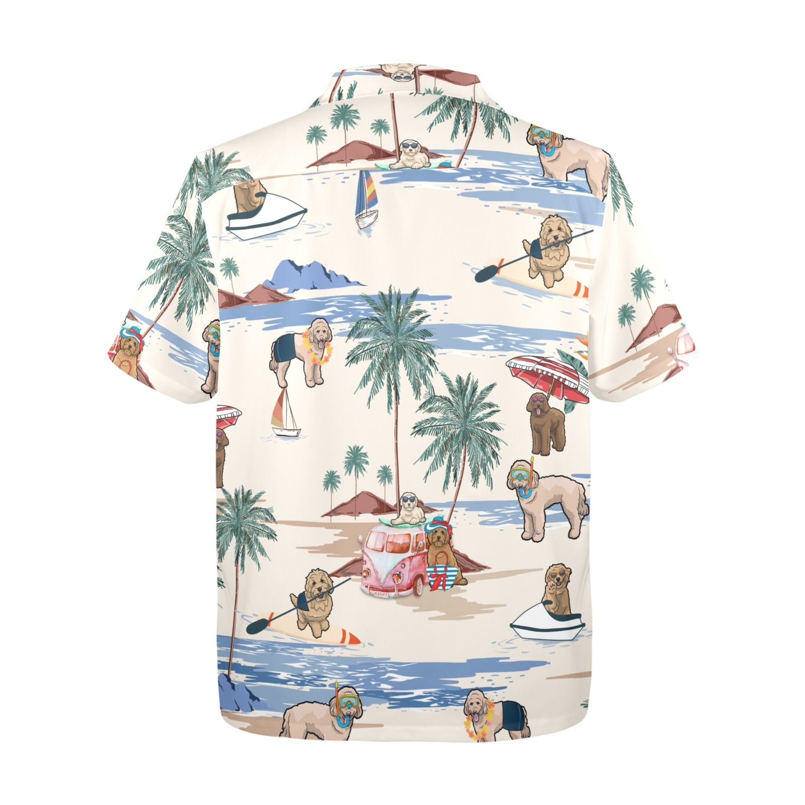Tropical Goldendoodle shirt for dog owners