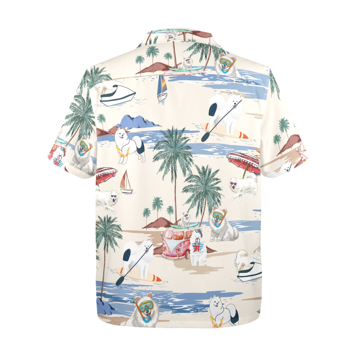 Cabana Club Samoyed Hawaiian shirt