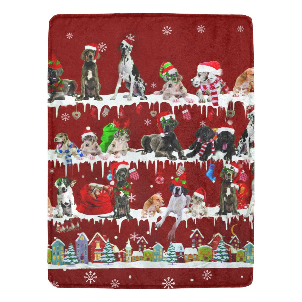 Great Dane fleece blanket, product image 1