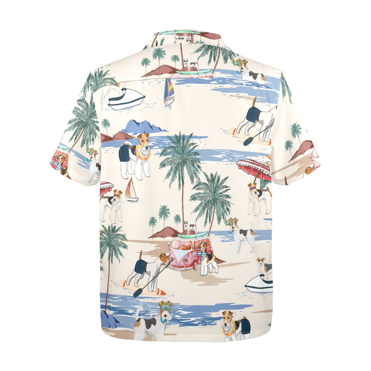 Wire Fox Terrier Hawaiian Shirt