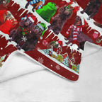 Boykin Spaniel Christmas fleece blanket, product image 4 of 4