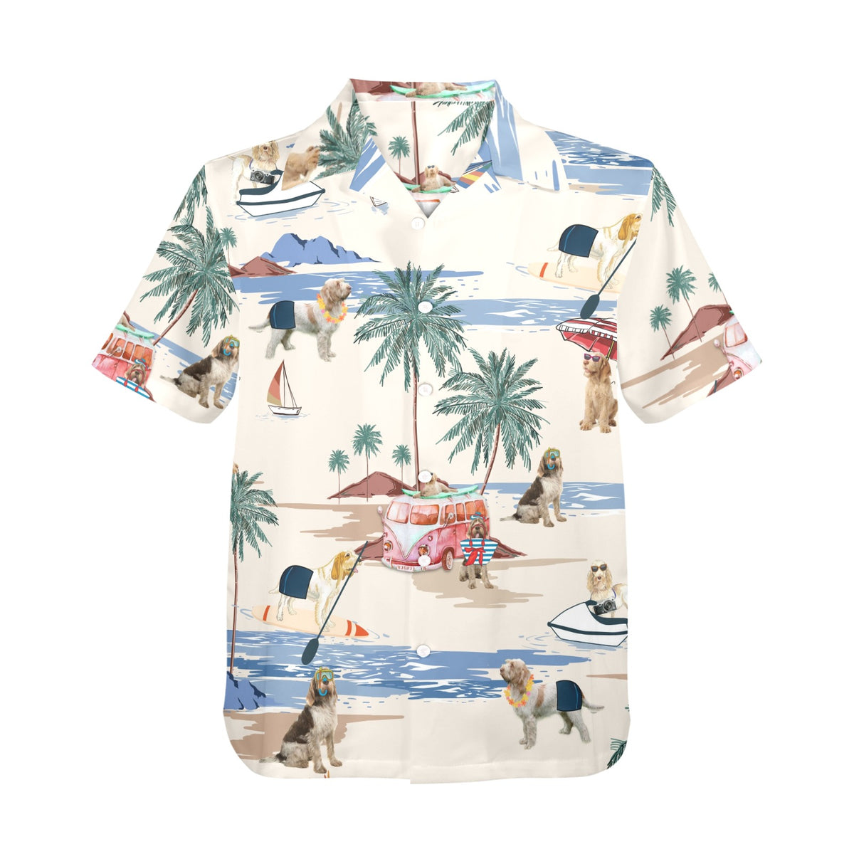 Tropical Spinone Italiano shirt for dog owners