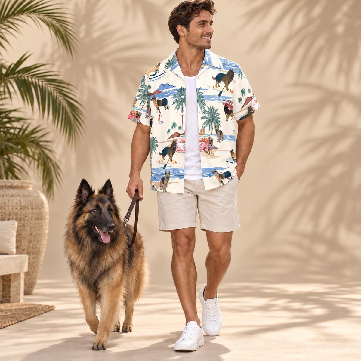 Belgian Tervuren Hawaiian Shirt