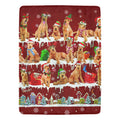 Irish Terrier fleece blanket, product image 1