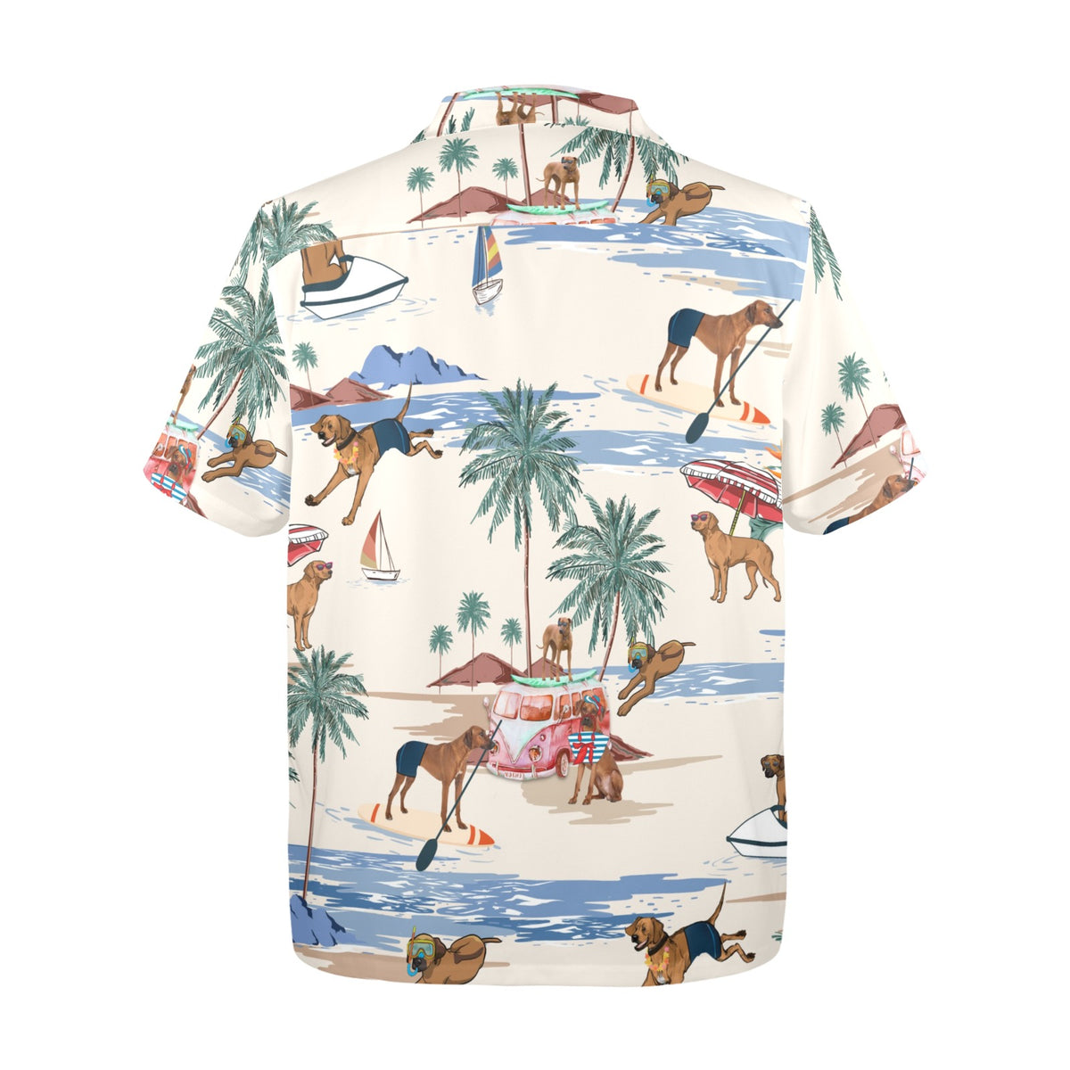 Cabana Club Rhodesian Ridgeback Hawaiian shirt