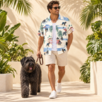 Bouvier des Flandres Hawaiian Shirt