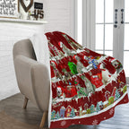 Irish Wolfhound fleece blanket, product image 2