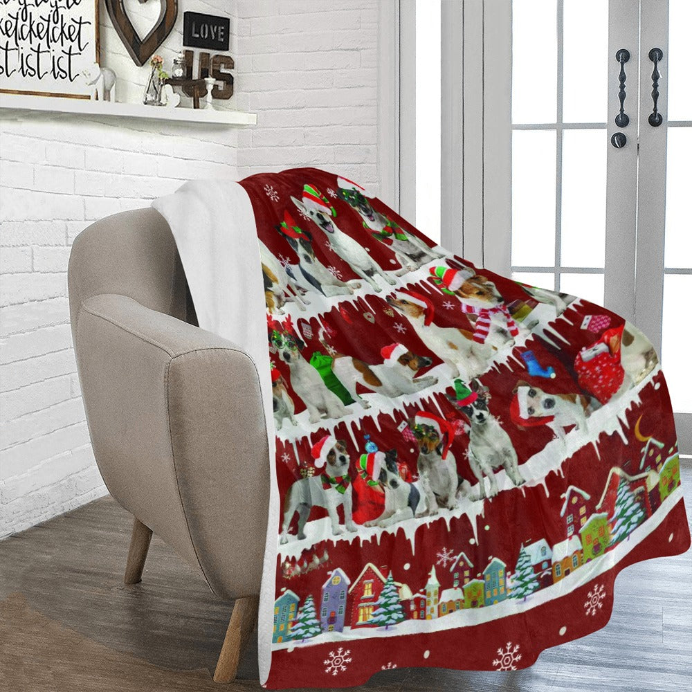 Jack Russell Terrier fleece blanket, product image 2