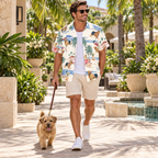 Norfolk Terrier Hawaiian Shirt