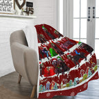 Boykin Spaniel Christmas fleece blanket, product image 2 of 4