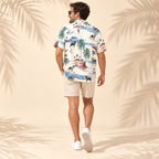 Men's Australian Cattle Dog Hawaiian shirt – back view
