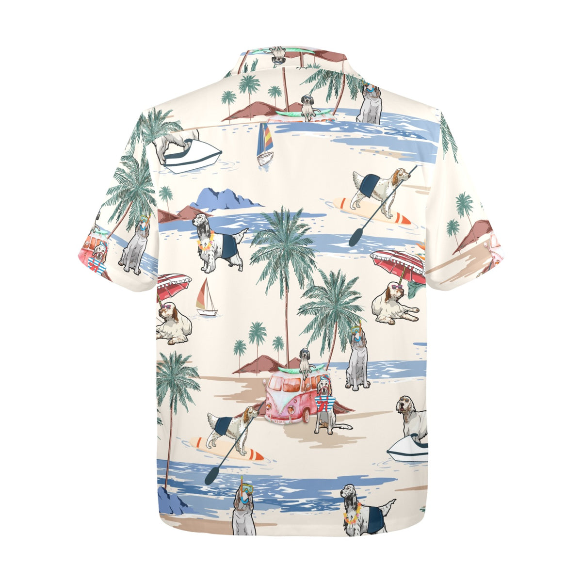 English Setter Hawaiian Shirt