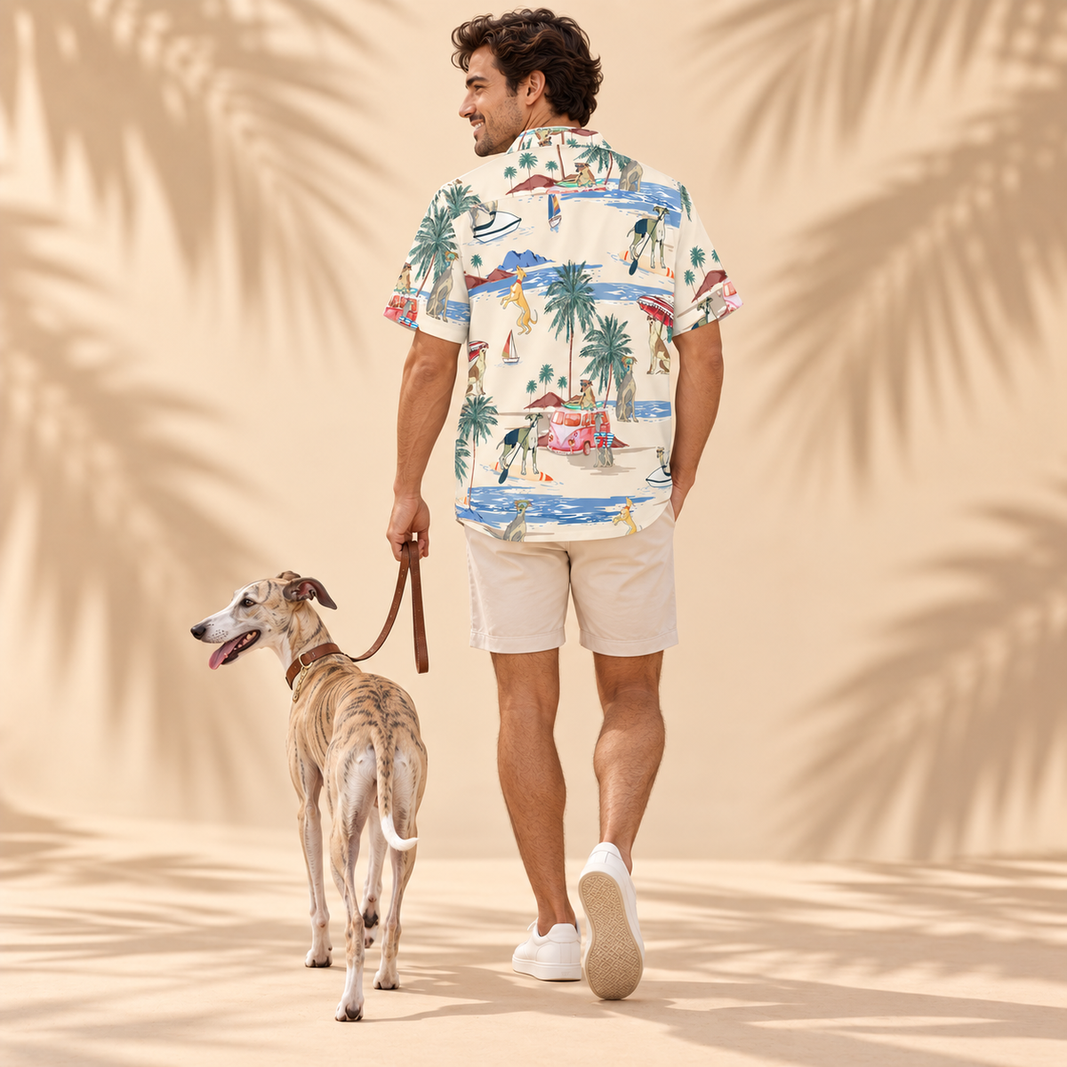 Whippet Hawaiian Shirt