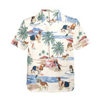 Tropical Welsh Springer Spaniel shirt for dog owners