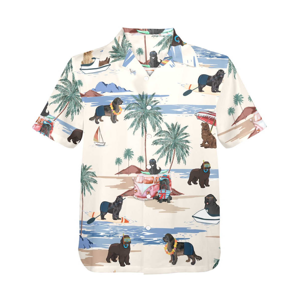 Tropical Neapolitan Mastiff shirt for dog owners