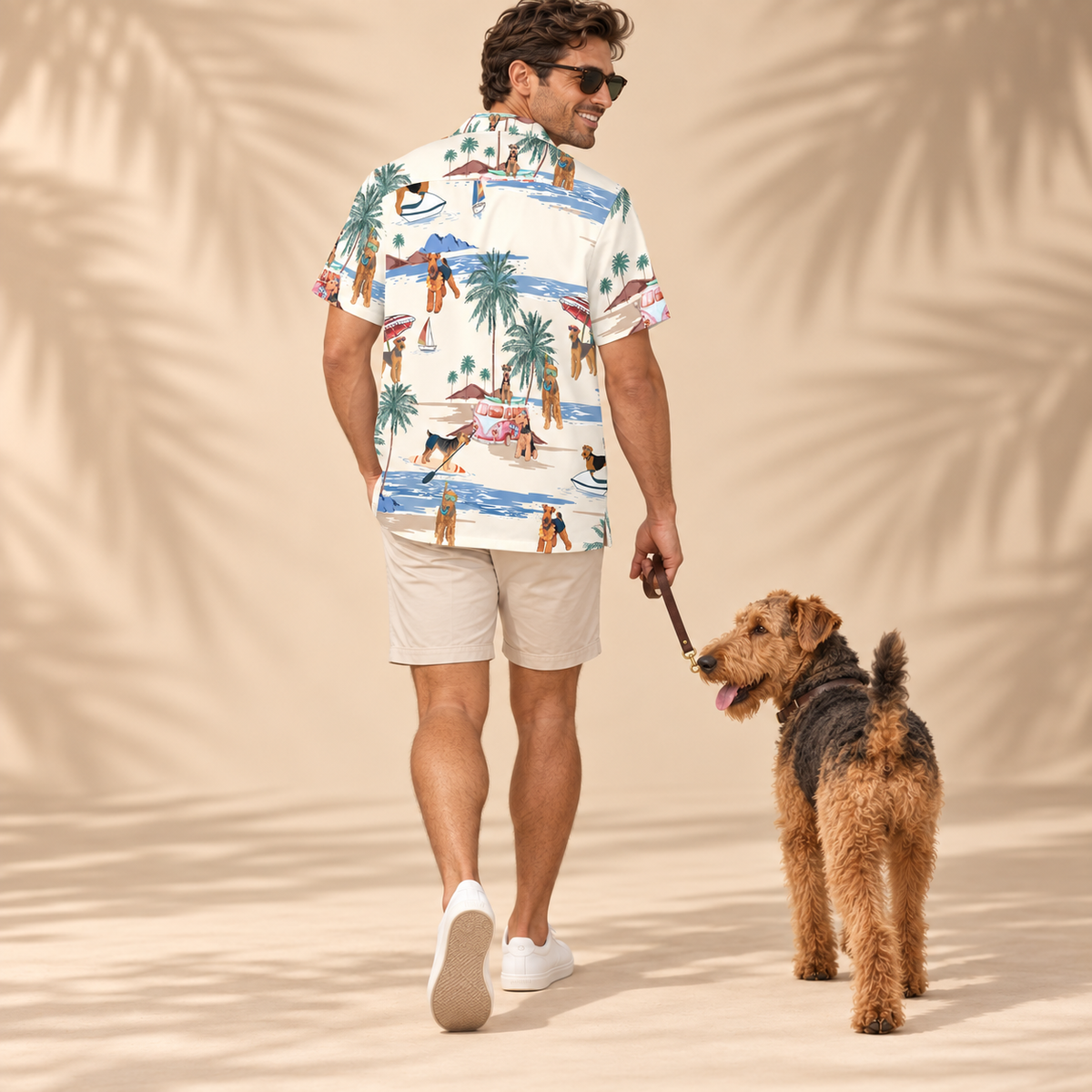Airedale Terrier Hawaiian Shirt