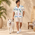 White Shepherd Hawaiian Shirt