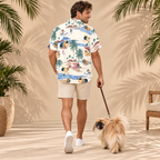 Pekingese Hawaiian Shirt