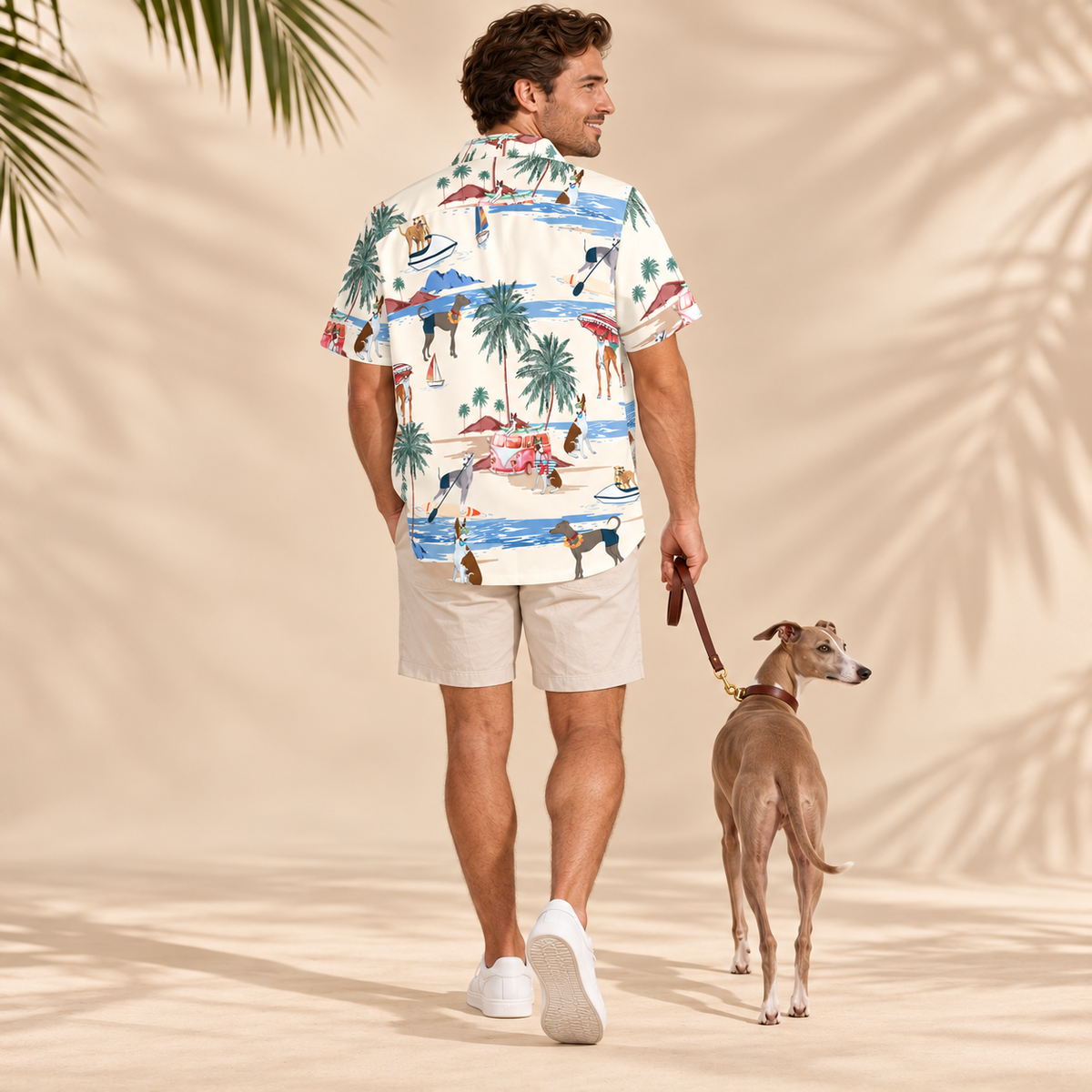 Italian Greyhound Hawaiian Shirt