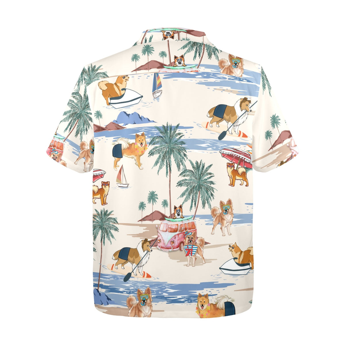 Icelandic Sheepdog Hawaiian Shirt