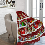 Australian Silky Terrier dog breed fleece blanket, product image 2 of 4