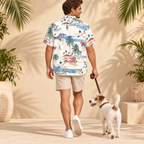 Parson Russell Terrier Hawaiian Shirt