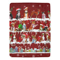 Basenji dog breed fleece blanket, product image 1 of 4